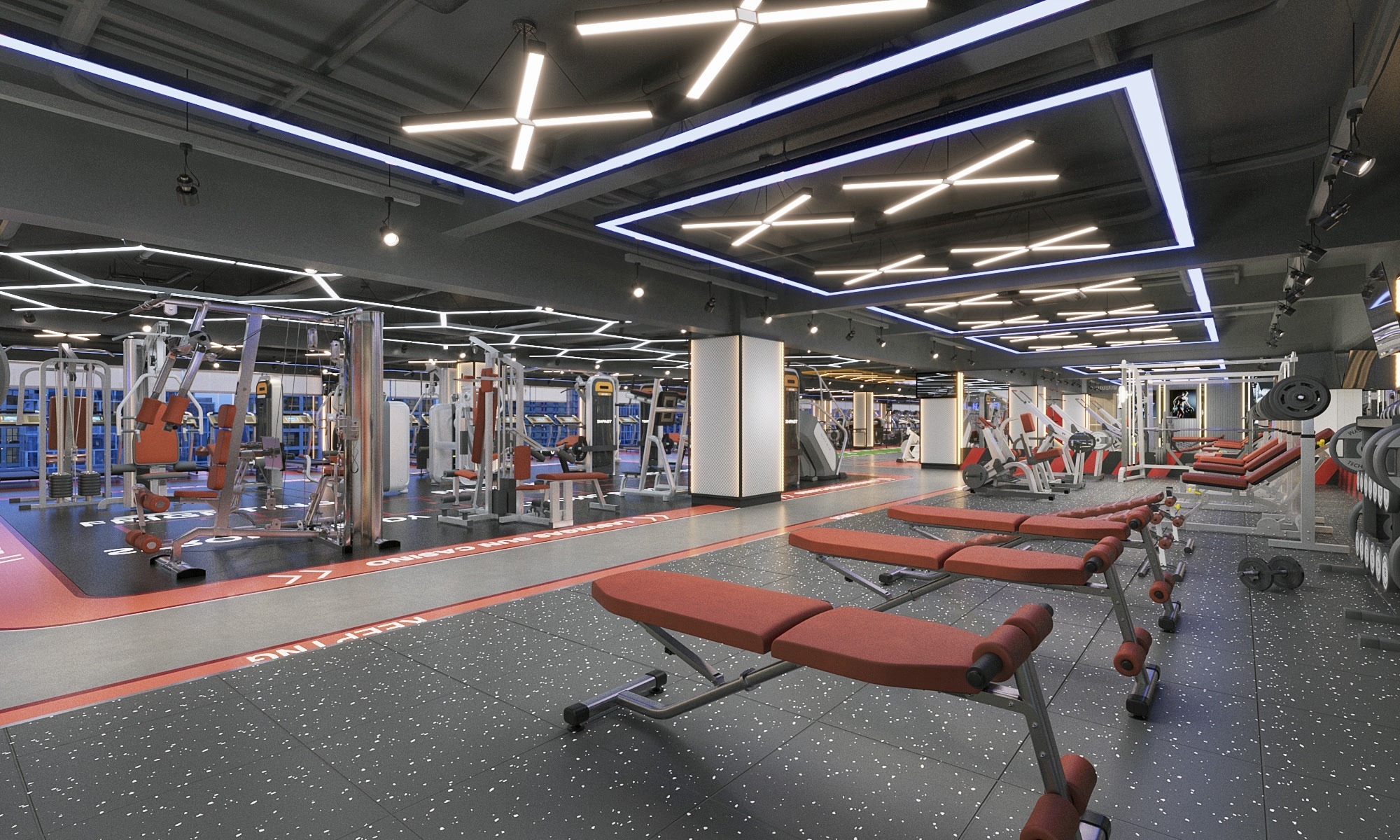 Phòng Gym & Fitness Center — Đông Nam Á – 3